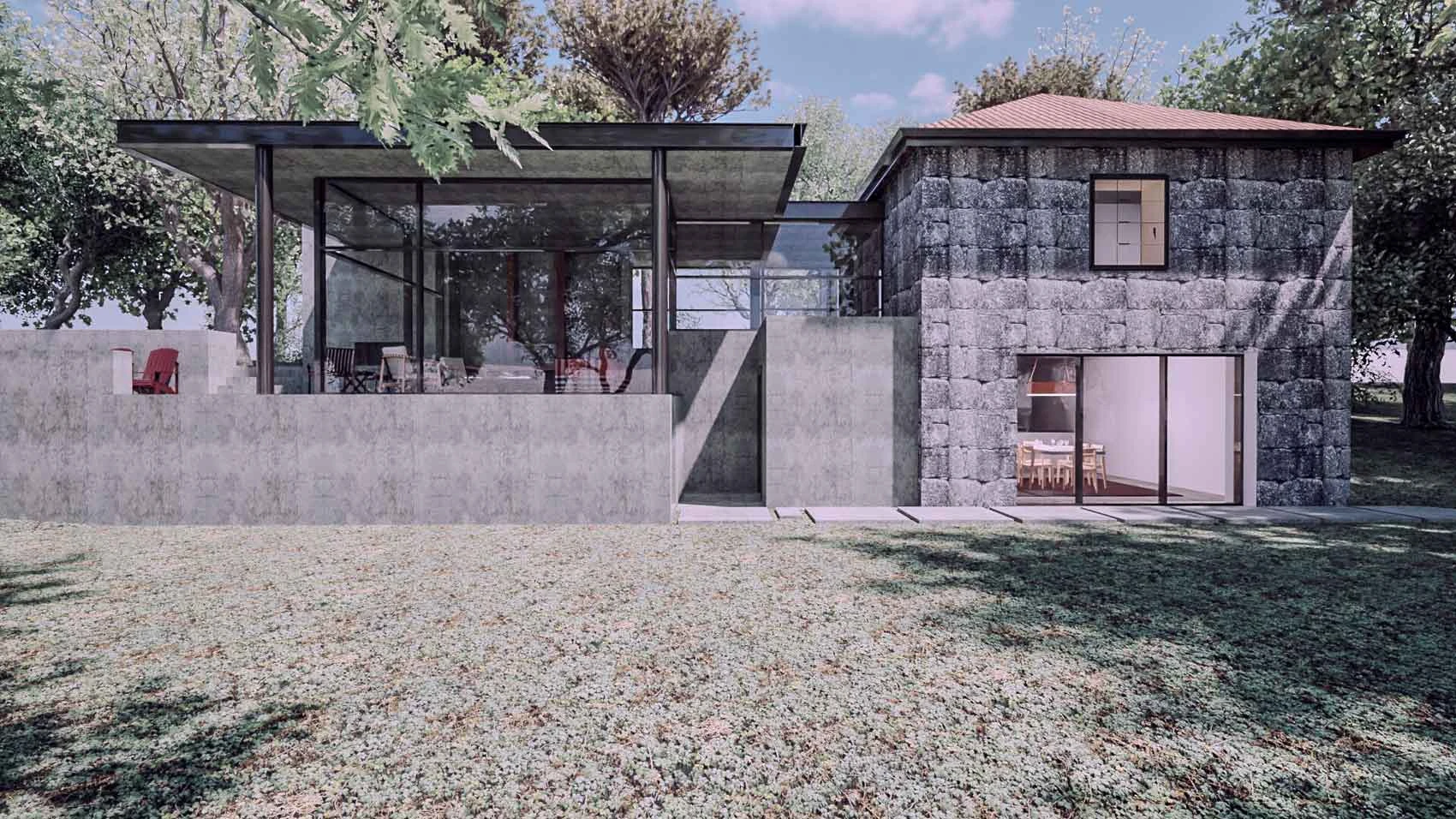 Reabilitação e Ampliação de Casa Rural no Gerês